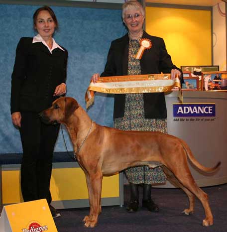 Cooper winning group at the Autumn International Show Adelaide